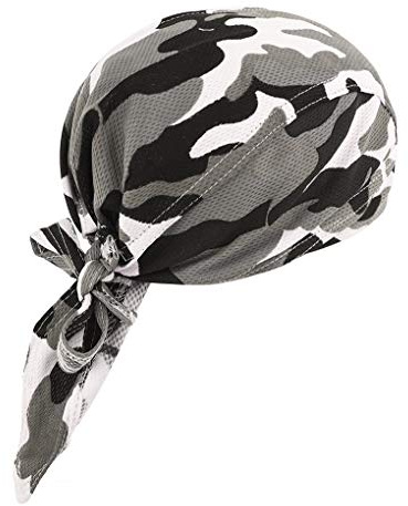 Quick Dry Sports Headwear Beanie Hat Fashion Camouflage Cycling Bandana Headband Summer UV Protection Breathable Skull Cap Balaclavas Bike Running Cap Helmet Liner Head Wrap