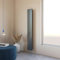 Flat Panel Radiator 1800x272mm Vertical Design Double Tall Upright Anthracite Central Heating Rad UK