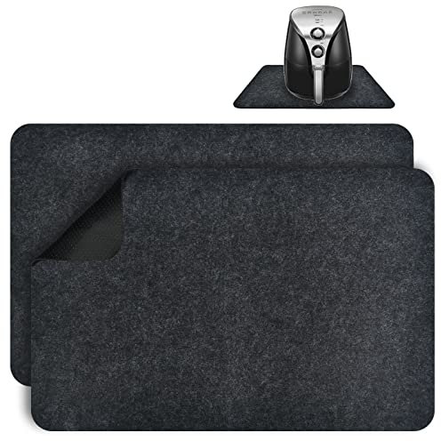 Heat Resistant Mat, TMBMLPP 2Pcs Heat Resistant Mat for Air Fryer, Kitchen Appliance Non-Slip Mat, Air Fryer Mat,Air Fryer Heat Resistant Mat, Kitchen Appliances Mat for Coffee Maker|Microwave|Blender