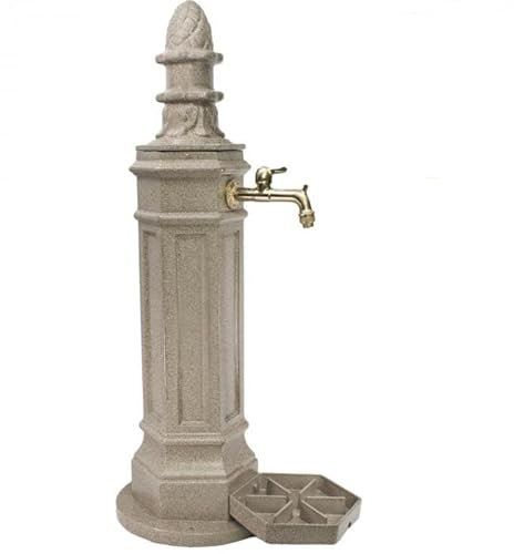 MetallWeb® Gartenbrunnen, Standbrunnen Roma, in unterschiedlichen Farben (Granit-Effekt)