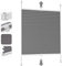 Sekey Plissee ohne Bohren Verdunkelung, Fenster Plissee Klemmfix Jalousie 50 cm breit, Verspannt Blickdicht Sonnenschutz Fensterollo, 50x130cm, Grau