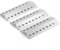 GIRXZYBX 39,5 x 15 cm Brennerabdeckung Heizplatte für Landmann Grillchef, Landmann Triton, Landmann Minton, Landmann Avalon, Grandhall Maxim GT4, Edelstahl Flammenverteiler Flavorizer Bars
