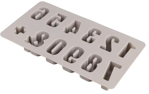 Rayher Silikon Gießform Zahlen 0-9, 14,5 x 26 x 2,5 cm, 12 Formen, zum Ausgießen mit Kreativ- Beton, Resin Gießharz, Raysin-Gießpulver, Wachs, Gießform Zahlen, 36157000