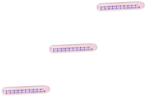 iplusmile 3 Pièces Échelle Mathématique Règle à Calcul Pour La Formation En Mathématiques Règle à Calcul Pour Les Mathématiques Règle De Soustraction D'addition Rose Plastique