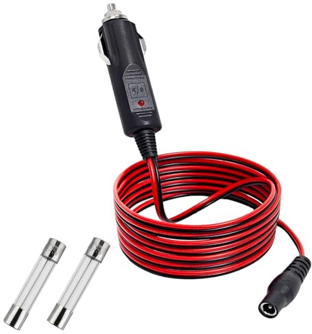solsinsy 14V 56W DC Car Charger Cable for NOCO GB70 GB150 GB250+ GB251+ GB500 GB500+ Genius Boost Ultra Safe Lithium Jump Starter Battery XGC4 XGC NOCO UltraSafe JumpStarter Charging Cord