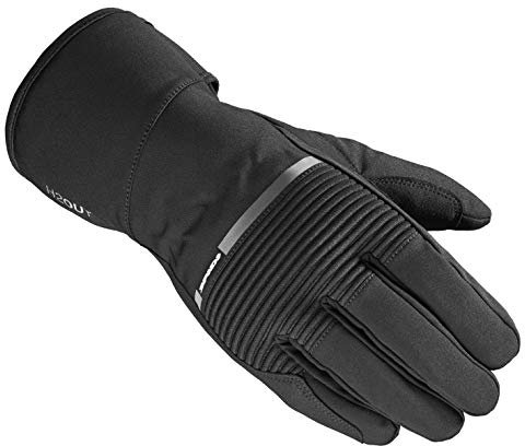 SPIDI, UNDERGROUND, Guanto da Moto Invernale, Colore Nero, Guanto da Uomo ideale in Città, per Moto e Scooter, Termico e Impermeabile, Compatibile con Touchscreen