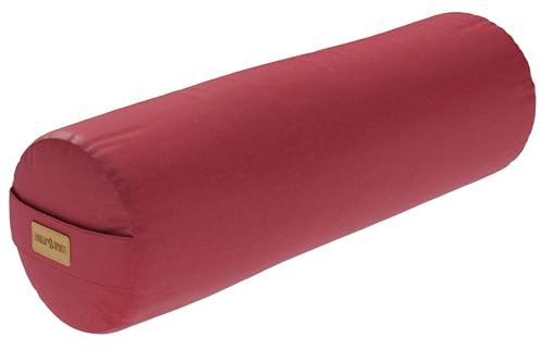 GORILLA SPORTS Yoga Bolster Rojo