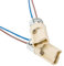G9 Lampenfassung Mit isol. Kabelzuleitung Lampensockel Fassung Sockel für LED Halogen Fassung Sockel Keramik mit Qualitäts 0,75mm² kabel (2 Stück)