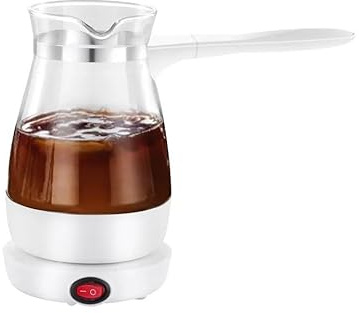 Electric Turkish Coffee Maker & Kettle | 500mL-600W | For Turkish Coffee, Heating Water, Tea | Heats Water, Milk, Coffee
