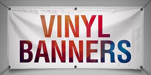 Personalised Customised Banner Free Artwork Design Heavy Duty PVC Vinyl Indoor/Outdoor Banner (2FT X 3FT)