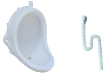 Dickly Urinario de pared lavable, fácil instalación, alta eficiencia, portátil, para niños, sencillo, con Tubo de 75cm
