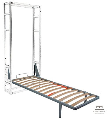 Cama abatible de pared modelo Maly, universal, para ahorrar espacio, 80 cm