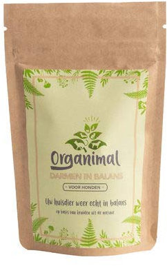 Organimal Darm Balance - Hunde Probiotika & Präbiotika zum Aufbau der Darmflora und Darmfunktion - Auch bei akutem Durchfall - Natürliches Nahrungsergänzungsmittel - 45 Tabl. à 700mg für Hunde <30kg