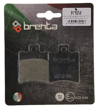 Bremsbeläge Brenta 3010 organisch vorne kompatibel mit Piaggio Free NRG Storm TPH Typhoon Zip 50 SKR 125 Hexagon 150