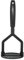 Fackelmann INITIAL Potato Masher, Plastic, Heat-Resistant, Fruit & Vegetable Baby Food Masher, Large Sturdy Press Plate, Handheld Food Crusher, Ricer, For Jam Vegetables & Fruits, 25cm
