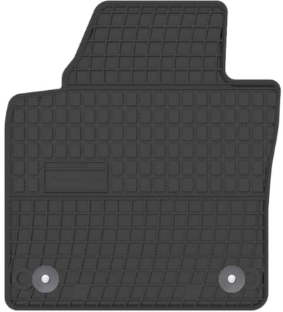 Wielganizator Automatte – Passend für Volkswagen Caddy 2K FL 2010-2015 – Gummimatte – Autozubehör - Auto Fußmatten – Fußmatte Auto – 1 – schwarz