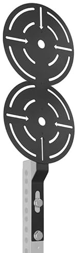 AHTAPFON Wall Ball Target for Rack Mounted with Extension Attachments,Medicine Ball Target for Power Rack 1″/26mm Hole,Home Gym Exercise Squash Ball