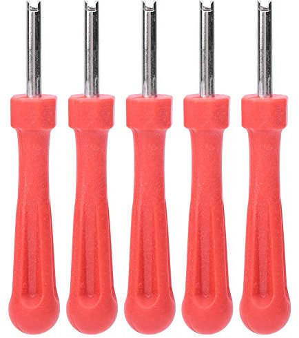 Alomejor 5PCS Valve Core Wrench Durable Tyre Valve Core Removal Tool Air Valves Repair Tool Stem Core Remover