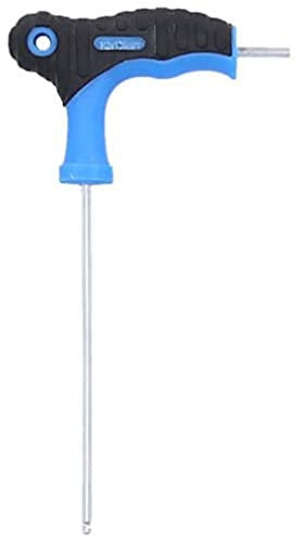 BRILLIANT TOOLS BT041003 Jeu de clés mâles coudées 6 pans creux à tête sphérique à poignée en T 3,0 x 100 mm [Powered by KS TOOLS]