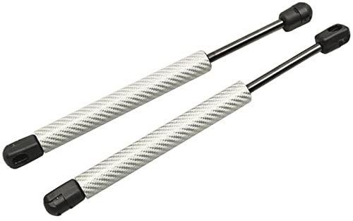 DZSQHDSAF Compatible Amortiguador Resorte Gas Maletero Trasero Coche Puntales Gas para Opel para Astra 1993-2001 280MM Muelle neumático(Plata)