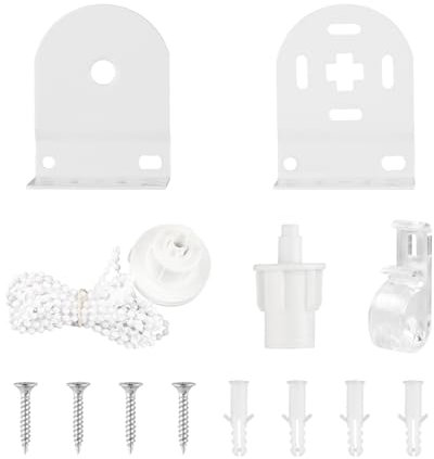 Bojueshaw 32MM Metal Roller Blind Bracket Set – Window Shade Fitting Kit for Replacement and Repair, Durable Upgrade Curtain Accessories