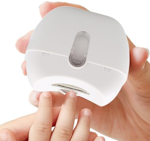 Coupe-Ongles Électrique, Lime à Ongles Automatique, Appareil Rechargeable de Ponçage Sécurisé pour Manucure Femmes Hommes Bébés Adultes Séniors