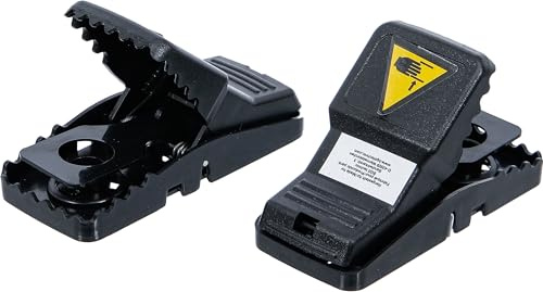 BGS DIY 80790 | Piège à Souris | Matière Plastique | 2 pcs.