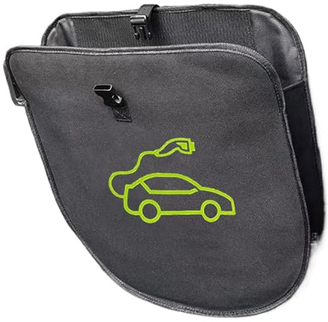 DIFLAX Borsa Porta Cavi per Auto Elettrica, Custodia Organizzatore per Cavo Ricarica 5-10m, Tessuto Oxford Resistente - Adatto per Tipo 2/Type 1 Cavi e Accessori Auto