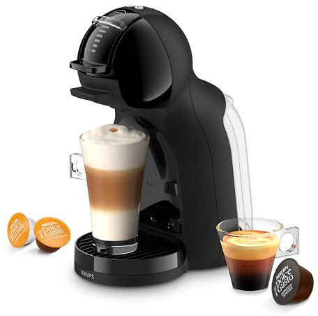 KRUPS Dolce Gusto Mini Me, Cafetera Cápsulas, Capacidad 0,8L, Negra