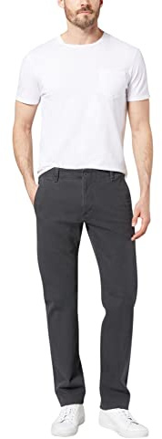 Dockers Smart 360 Flex Alpha Slim Homme Pantalons, Steelhead, 33W / 32L