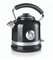 Ariete 2854 Moderna Bollitore Elettrico, 2000 W, Capacità 1,7 L, 360° Cordless, Sistema di Spegnimento Automatico, Filtro Rimovibile, Livello Acqua Visibile, Termometro, Nero
