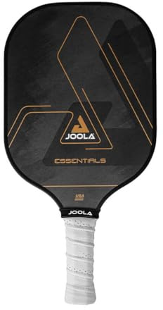 JOOLA Pickleball Essentials Paddle Pickleball-Schläger mit Fiberglas-Oberfläche, Polymer-Kern und USAPA-Zertifizierung - Ideal für Anfänger und Freizeitspieler, schwarz