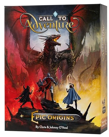 Brotherwise Games | Call to Adventure: Epic Origins | Board Game | Ages 13+ | 1-4 Players | 30-60 Minutes Playing Time