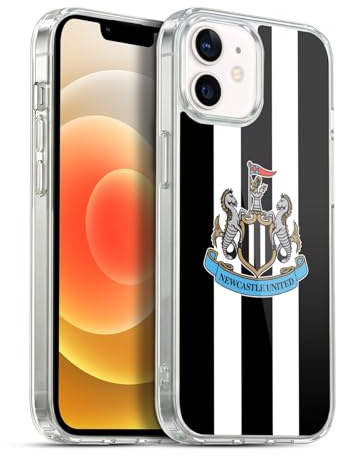 Head Case Designs Officially Licensed Newcastle United Football Club Home 2024/25 Crest Kit Gel Case [Military Grade] Compatible with Apple iPhone 12 / iPhone 12 Pro and Compatible with MagSafe