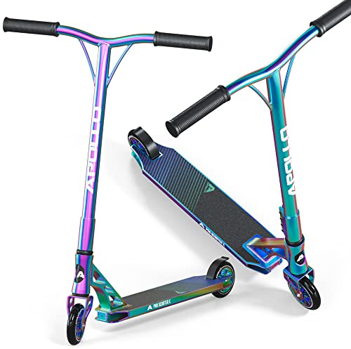 Apollo stuntskoter GENESIS ProX, robust pro stuntskoter med ABEC 9 lager, rolig skoter, sparkskoter, trick skoter, freestyle scooter