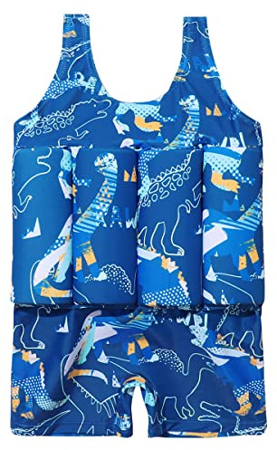 Kids Toddler Boys Girls Boys Swimsuit Baby Float Suit Swimwear Swim Vest One Piece Swimwear Bathing Suit Bright Royal 2-3 Years
