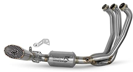 DOMINATOR Impianto di scarico Collettori Marmitta Silenziatore GP3 EX compatibile con Tracer 9 / GT 2021-2022