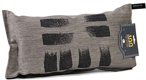 Jokipiin Coussin de sauna de qualité supérieure, 40 x 22 cm, 100 % fabriqué en Finlande, coussin de voyage Ökotex lin coton, pour sauna, appui-tête, bien-être, appui-tête préféré (1 x Kori-Tyyny)