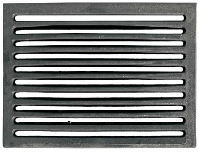 Lunaway - Rejilla de hierro fundido para recolección de cenizas | Grosor 1 cm (23,8 x 18,8 cm)