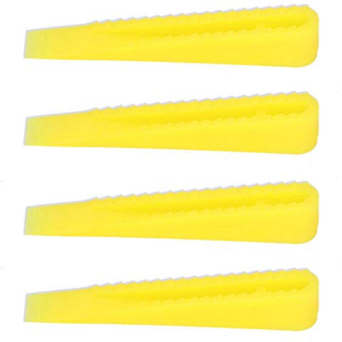 Kit Système de Nivellement des Carreaux 100 Cales PCS | pour Le Carrelage du Sol en Céramique, Les Outils d'installation Professionnels, Prévenir la Lippage de Carreaux, Les Coins HDPE