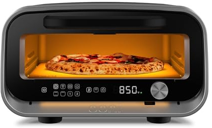 Ooni Volt 2 Electric Indoor Pizza Oven - Versatile Countertop Electric Toaster Oven, Cook 12 Inch Pizzas and More - Charcoal Grey