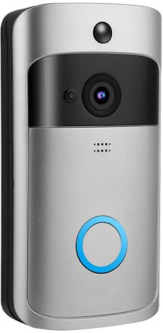 Videoportero, timbre de video, sistema de acceso a interfono Wifi Video Timbre Cancelación de ruido para día Oficina Hogar Noche