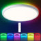 Oraymin Deckenlampe mit Fernbedienung Ø30CM, 24W 3300LM LED Deckenleuchte RGB Farbwechsel Rund, 3000K-6500K LED Deckenleuchte Dimmbar für Schlafzimmer Küche Wohnzimmer Korridor Balkon