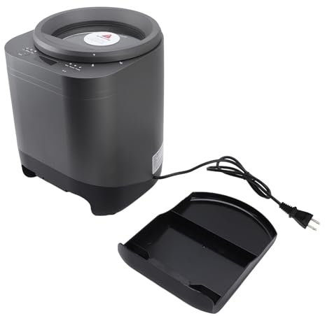 Compostador Eléctrico de Cocina, Compostador Eléctrico para Cocina, 2,5 L, bajo Nivel de Ruido, Respetuoso con el Medio Ambiente, Procesamiento a Alta Temperatura, Contenedor de(Enchufe Europeo)