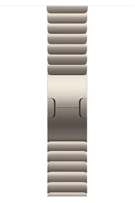 Apple Watch Band - Länkarmband - 46 mm - naturlig - En storlek (passar de flesta)