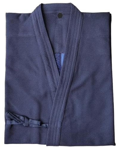 LSNNMU Judoanzug Judo-Anzüge, Kendo-Uniform, Hapkido-Uniform, Kendo-Anzug, Aikido-Anzug-Set, Judo-Anzug, Kendo, Aikido, Hapkido, Kampfsport, schnell trocknend FüR Das Training(Blue,170cm)