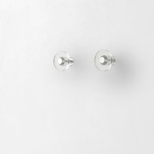AQA DESIGN accessori casa set 2 appendiabiti, completamente realizzato in plexiglass colore trasparente, salvaspazio, montaggio a muro - Trasparente - 4,5x3x4,5 cm