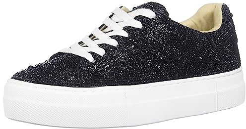Betsey Johnson Women's Sidny Sneaker, Black, 8