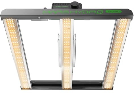 MARS HYDRO Smart FC1500 - Lampada LED Grow da 150 W, Samsung LM301H EVO, copertura a spettro completo, lampada per piante da interno, ortaggi, fiori
