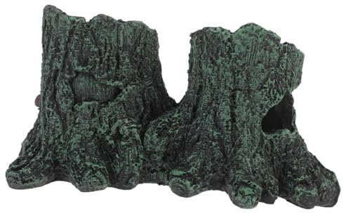 BESPORTBLE Reptilienhöhle Versteck Lebensraum Eidechsen Fluchtloch Aquariumlandschaft für Chamäleons Geckos Eidechsen